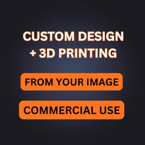 Custom STL / 3MF File – 3D Model Design + Pint Service Personalized Sculpture Custom Miniature 3D Print File Commercial Use