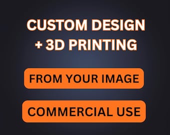 Custom STL / 3MF File – 3D Model Design + Pint Service Personalized Sculpture Custom Miniature 3D Print File Commercial Use
