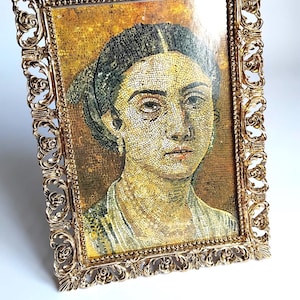 Vintage Sixtrees Rosebud photo frame 4x6