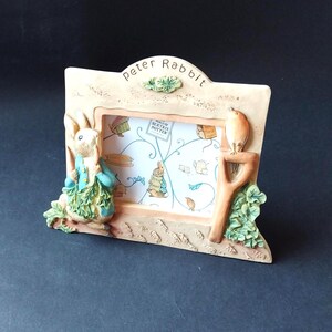 Beatrix Potter Vintage 1993 Peter Rabbit 3D Photo Frame