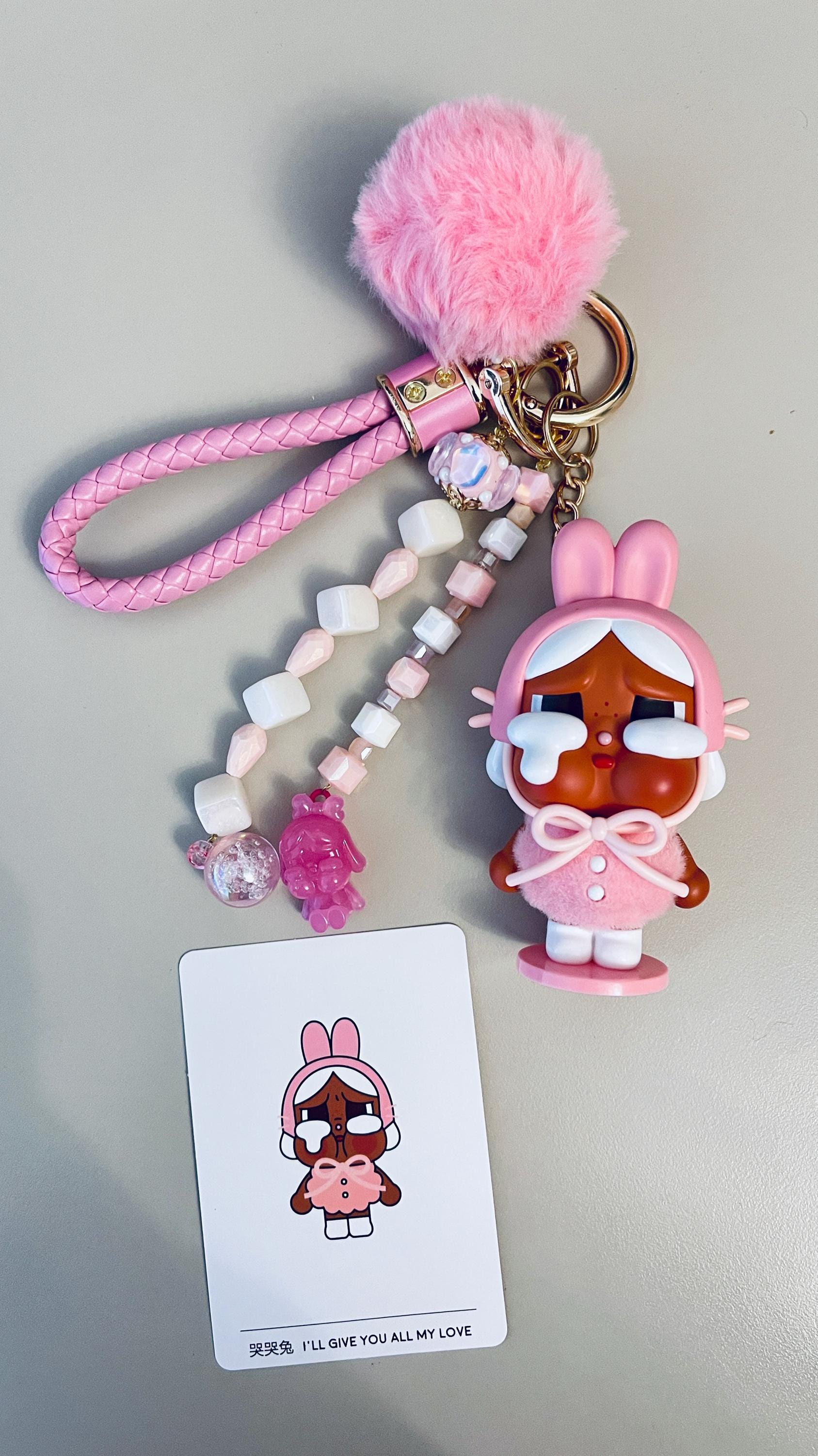 Crybaby popmart keychain - Etsy 日本