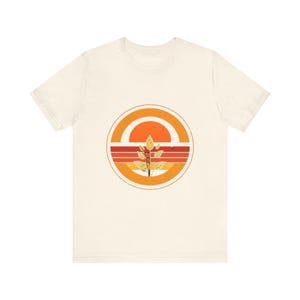 Retro Vintage botanisches T-Shirt, Vintage grafisches T-Shirt, Naturabenteuer Geschenk Bild 4