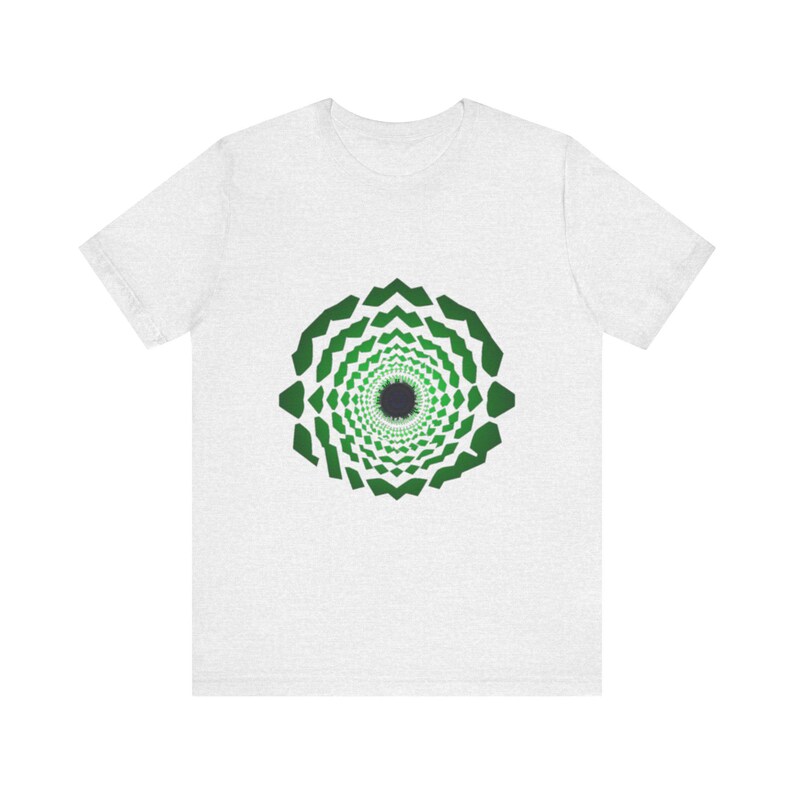 Hypnotischer Spiralwirbeltunnel – Optische Täuschung – T-Shirt mit optischer Illusion – Abgefahrenes Kunstgeschenk Bild 2