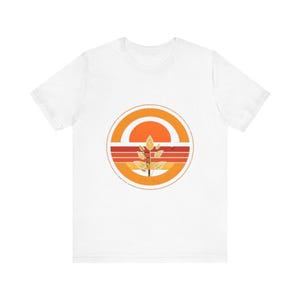 Retro Vintage botanisches T-Shirt, Vintage grafisches T-Shirt, Naturabenteuer Geschenk Bild 1