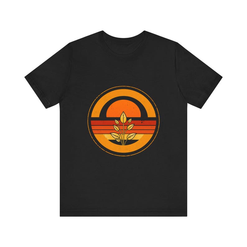 Retro Vintage botanisches T-Shirt, Vintage grafisches T-Shirt, Naturabenteuer Geschenk Bild 3