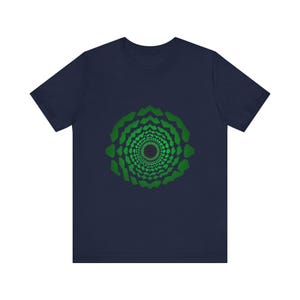 Hypnotischer Spiralwirbeltunnel – Optische Täuschung – T-Shirt mit optischer Illusion – Abgefahrenes Kunstgeschenk Bild 12