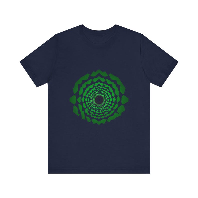 Hypnotischer Spiralwirbeltunnel – Optische Täuschung – T-Shirt mit optischer Illusion – Abgefahrenes Kunstgeschenk Bild 12