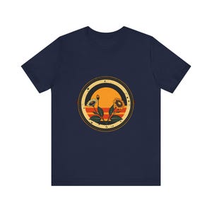 Retro vintage botanisch T-shirt, vintage grafisch T-shirt, cadeau voor natuuravonturen afbeelding 12