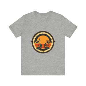 Retro vintage botanisch T-shirt, vintage grafisch T-shirt, cadeau voor natuuravonturen afbeelding 10
