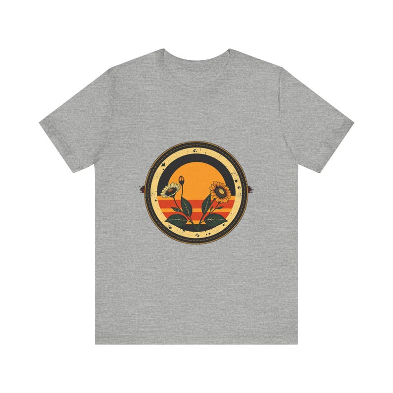 Retro vintage botanisch T-shirt, vintage grafisch T-shirt, cadeau voor natuuravonturen afbeelding 10