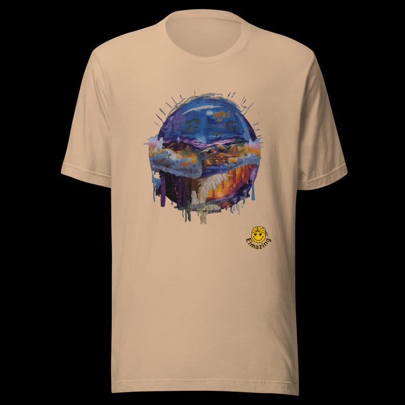 Dreamscape Sphere Lucid art Unisex T-Shirt