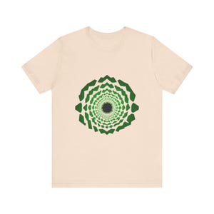Hypnotischer Spiralwirbeltunnel – Optische Täuschung – T-Shirt mit optischer Illusion – Abgefahrenes Kunstgeschenk Bild 5