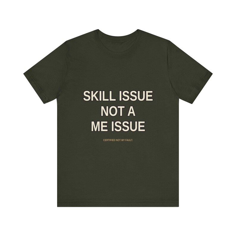 T-shirt Gamer Problème de compétences, pas un problème pour moi – T-shirt humour sarcastique de jeu image 8