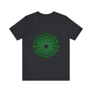 Hypnotischer Spiralwirbeltunnel – Optische Täuschung – T-Shirt mit optischer Illusion – Abgefahrenes Kunstgeschenk Bild 9
