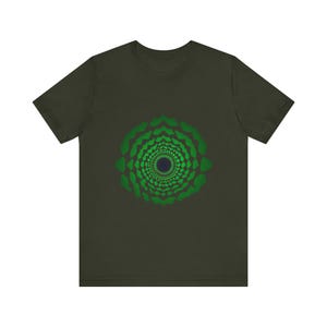 Hypnotischer Spiralwirbeltunnel – Optische Täuschung – T-Shirt mit optischer Illusion – Abgefahrenes Kunstgeschenk Bild 8
