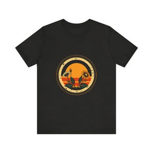Retro vintage botanisch T-shirt, vintage grafisch T-shirt, cadeau voor natuuravonturen afbeelding 7