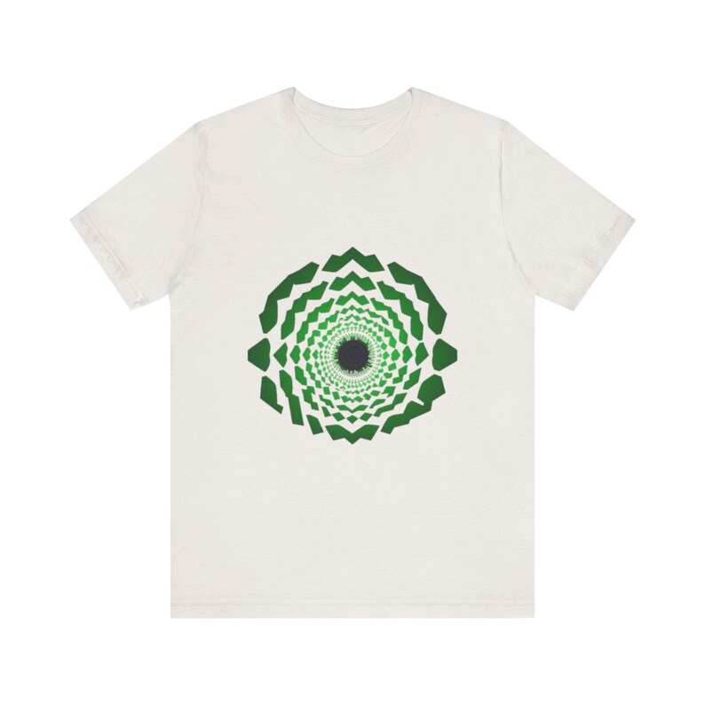 Hypnotischer Spiralwirbeltunnel – Optische Täuschung – T-Shirt mit optischer Illusion – Abgefahrenes Kunstgeschenk Bild 6