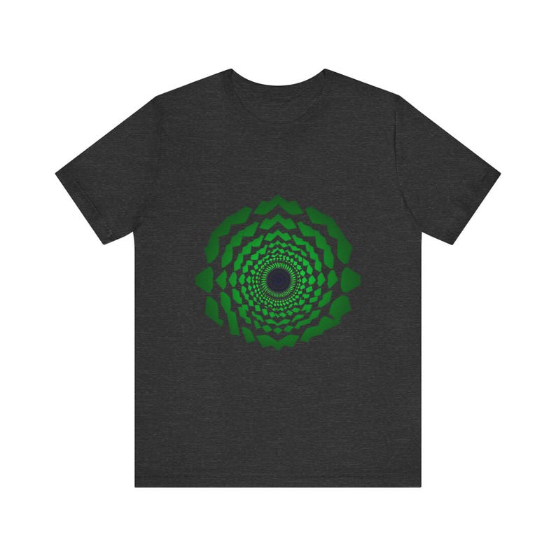 Hypnotischer Spiralwirbeltunnel – Optische Täuschung – T-Shirt mit optischer Illusion – Abgefahrenes Kunstgeschenk Bild 11