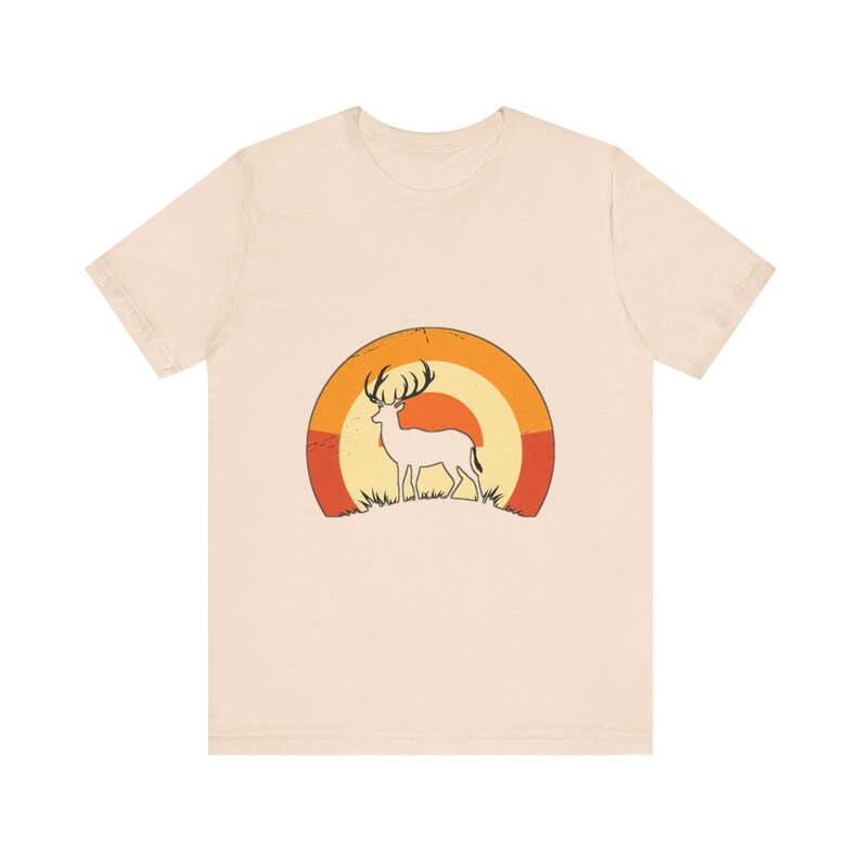 T-shirt rétro avec silhouette d'animaux sauvages, t-shirt graphique vintage, cadeau d'aventure dans la nature image 5