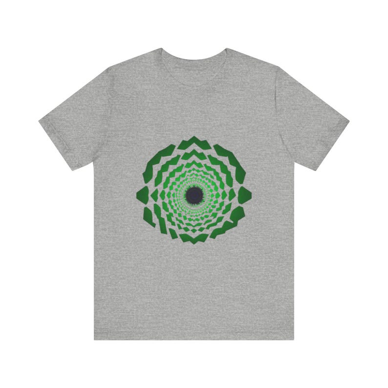 Hypnotischer Spiralwirbeltunnel – Optische Täuschung – T-Shirt mit optischer Illusion – Abgefahrenes Kunstgeschenk Bild 10