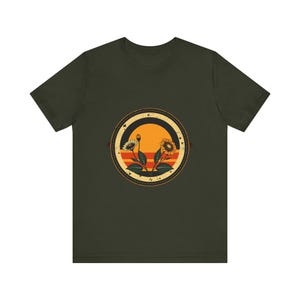 Retro vintage botanisch T-shirt, vintage grafisch T-shirt, cadeau voor natuuravonturen afbeelding 8