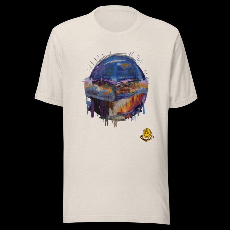Dreamscape Sphere Lucid art Unisex T-Shirt