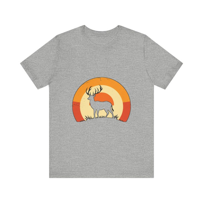 T-shirt rétro avec silhouette d'animaux sauvages, t-shirt graphique vintage, cadeau d'aventure dans la nature image 10