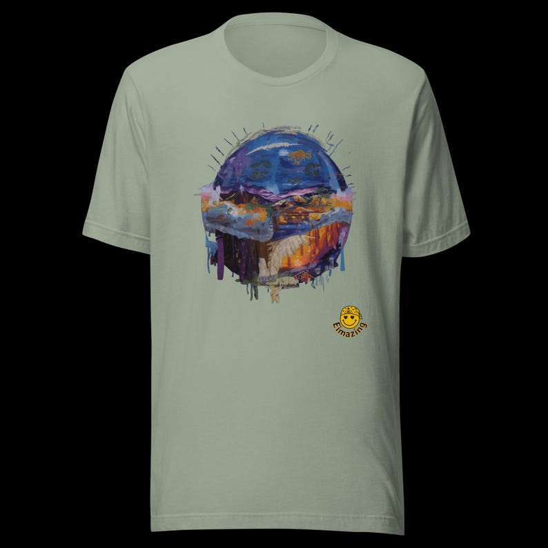 Dreamscape Sphere Lucid art Unisex T-Shirt