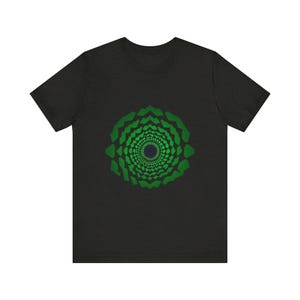Hypnotischer Spiralwirbeltunnel – Optische Täuschung – T-Shirt mit optischer Illusion – Abgefahrenes Kunstgeschenk Bild 7