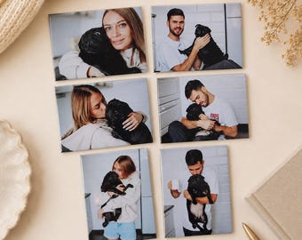 Custom Photo Magnets 90x65mm | Personalised Picture Keepsake Fridge Magnets