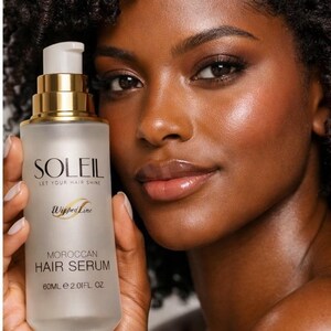 Moroccan Argan Hair Serum – Nourishing Frizz Control – Smooth & Shiny Hair Treatment image 7