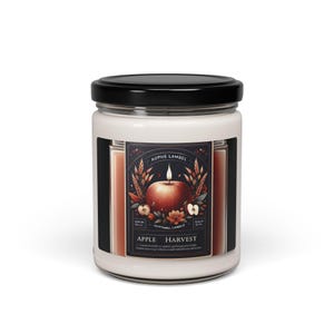 Soy Candle, Apple Harvest Candle, Fall Candle, Scented Candle, Home Decor, Gift for Her
