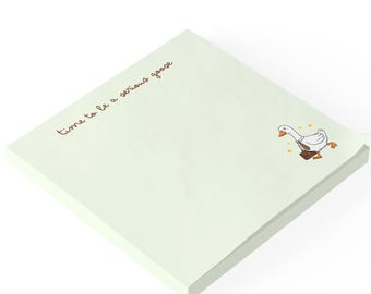 Goose Sticky Notes, Funny Post-Its, Funny Sticky Notes, Things To Do List, Cute Roommate Gift, Workplace Humor, Office Humor Desk Supplies