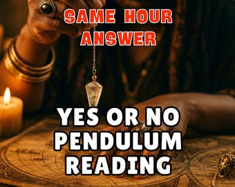 Tak lub Nie – Odczyt z wahadła w tej samej godzinie, Szybka wróżba tarota, Odpowiedź na dowolne pytanie, Miłość, Kariera, Były, Jedno pytanie, Szczery, Szybki