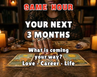 Next 3 Months Tarot Reading, Same Hour | Love & Career Predictions | Psychic Forecast