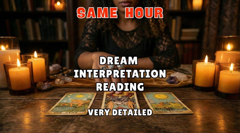 Dream Interpretation Reading | Same Hour | Nightmare Analysis | Hidden Subconscious Messages | What Does My Dream Mean? | Psychic Insight image 1