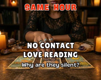 No Contact Love Tarot Reading | Same Hour | Why They’re Silent & Will They Reach Out | Ex Lover Return