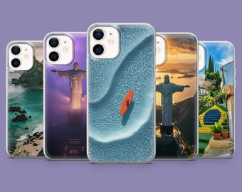 Brazil Phone Case,Sunny Cover for iPhone 17, 17Pro, 16, 15, 14, 13, Samsung S25 S24Fe, S23, A16, A56, Pixel 10Pro, 9