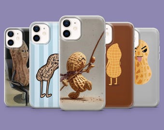 Peant Phone Case, Funny Cover for iPhone 17, 17Pro, 16, 15, 14, 13, Samsung S25 S24Fe, S23, A16, A56, Pixel 10Pro, 9
