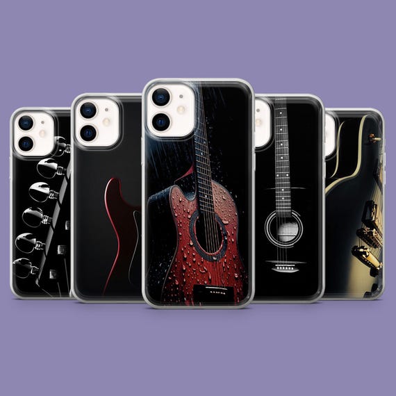 Guitar Phone Case String Instrument Cover for iPhone 17, 17pro, 16