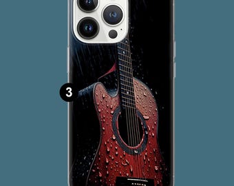 Guitar Phone Case String Instrument Cover for iPhone 17, 17pro, 16