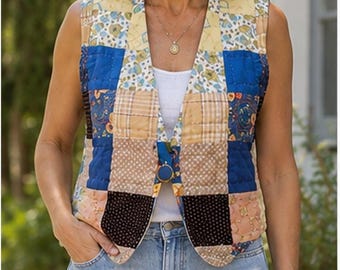 Handmade Quilted Vest