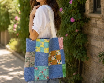 Handmade Quilted Shoulder Bag