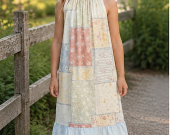Girl’s Repurposed Vintage Dress
