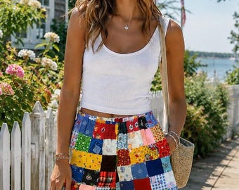 Handmade Quilted Shorts