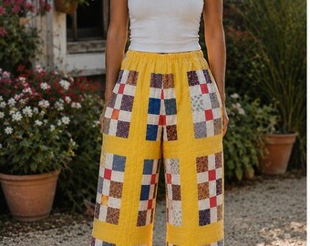 Handmade Quilted Pants