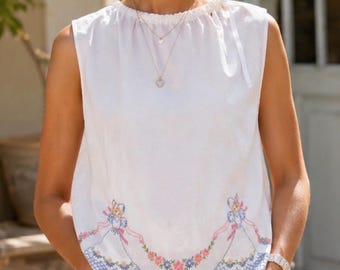 Repurposed Vintage Top