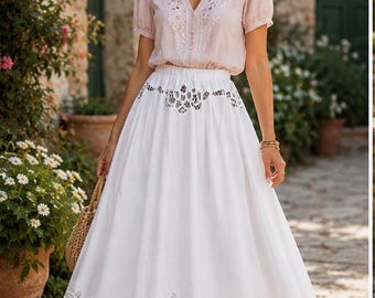 Handmade Repurposed Skirt