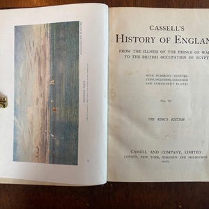 1910: Cassell&#39;s History of England Vol Seven. The Kings Edition.