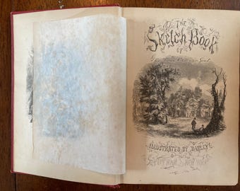 1850: het schetsboek van Geoffrey Crayon, door Washington Irving.
